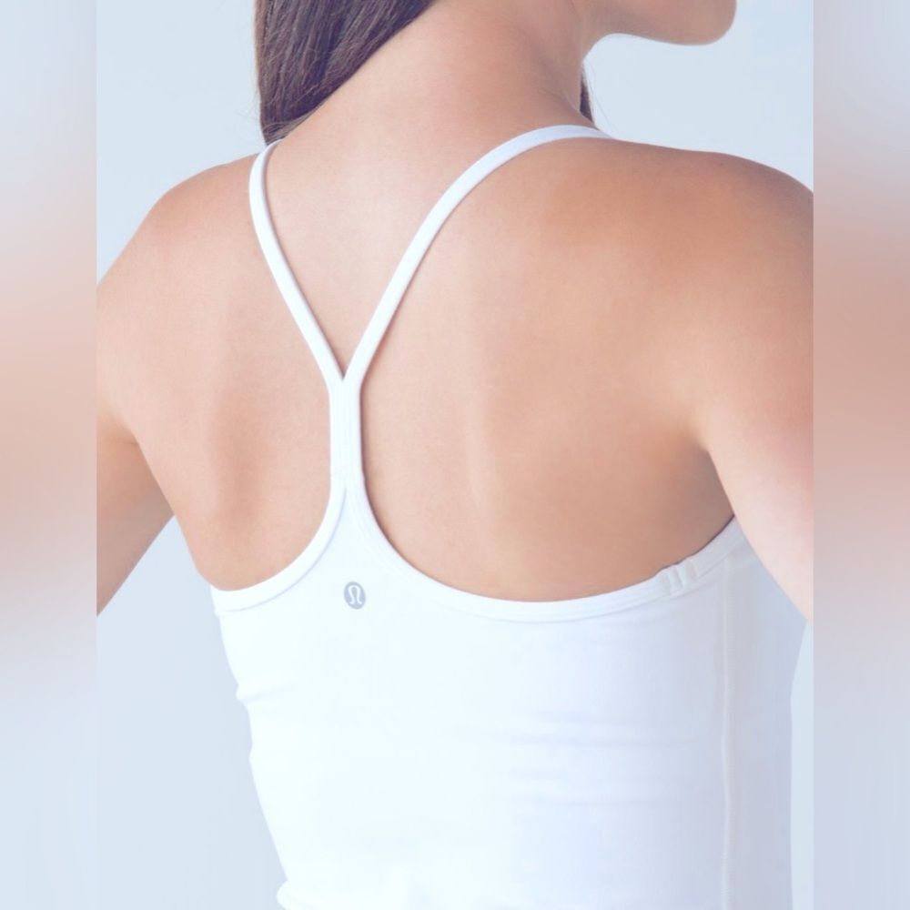 LuLu Flow freely through all types of yoga in this thin-strapped, racerback tank